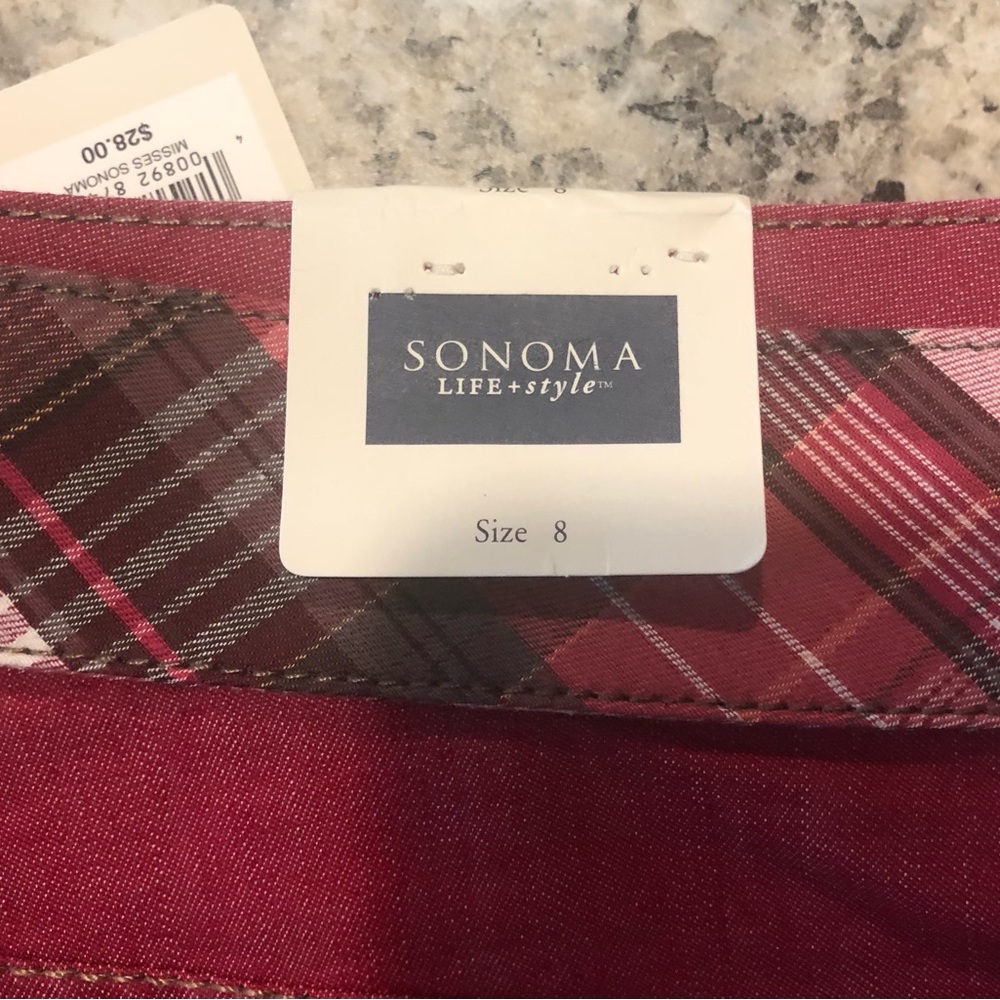 Sonoma Life+Style Skort Women’s Size 8 Color Velvet Rose - Picture 7 of 10